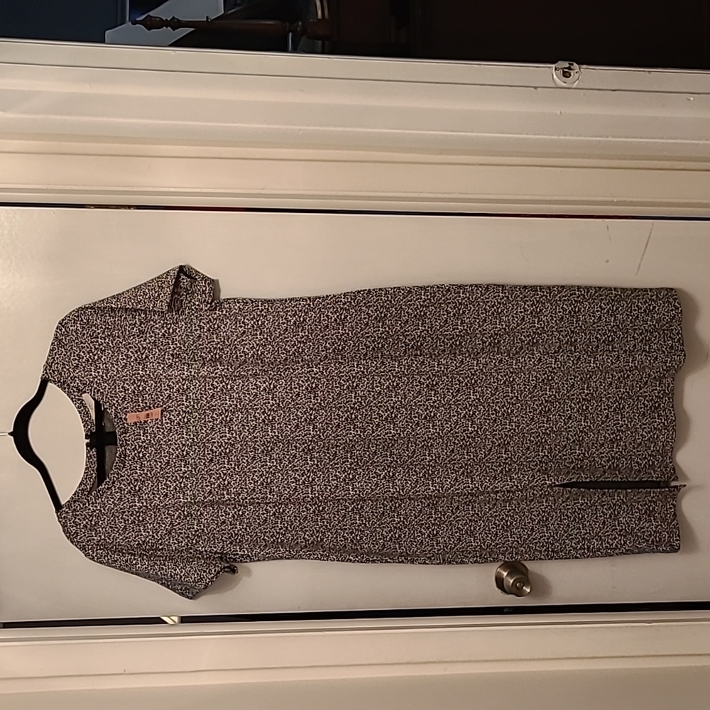 Animal print cotton shift. Size 18